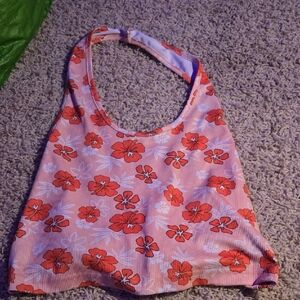 SHEIN Floral Print Crop Top